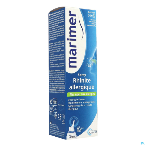 Marimer Spray Allergische Rhinitis 100 ml | verkoudheid en verstopte neus