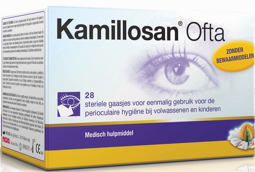 Kamillosan Ofta 28 compressen | Oogverzorging en oogbaden