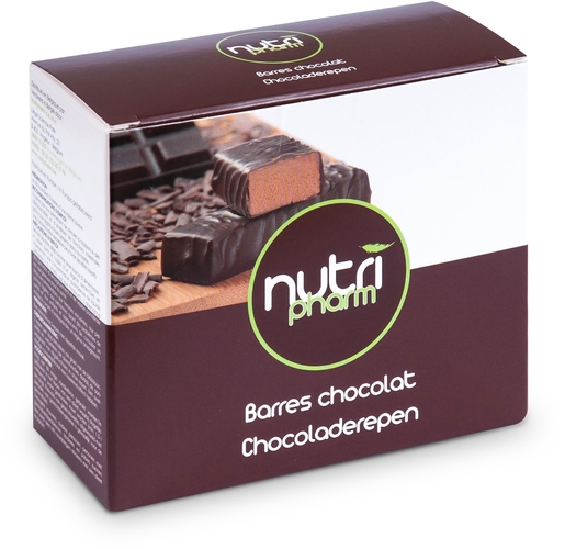 Nutripharm Barres Chocolade 5x36g | Eiwitdiëten