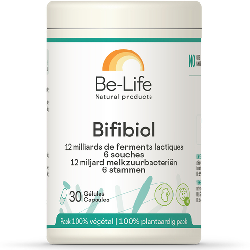 Be Life Bifibiol 30 Gélules | Probiotiques - Prébiotiques