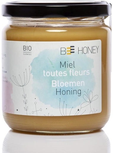 Bee Honey Miel Bio Toutes Fleurs 500g | Nutrition