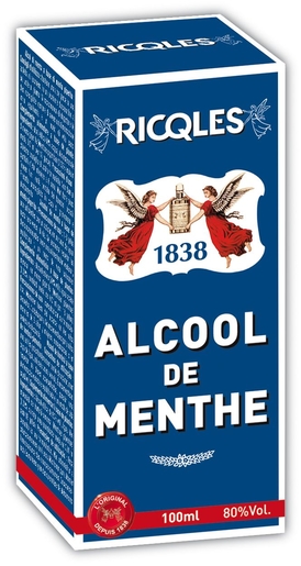Ricqlès Alcool De Menthe 100ml | Digestion - Transit