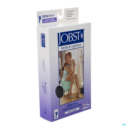 Jobst Ultrasheer Comf.c3 Bas Cuisse Anthracite S