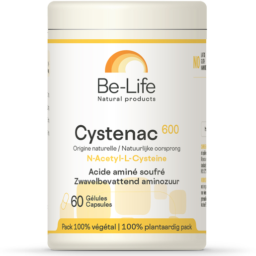Be Life Cystenac 600 60 Gélules | Antioxydants