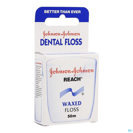 Johnson Reach Dental Floss Waxed 50m | Fil dentaire - Brossette interdentaire
