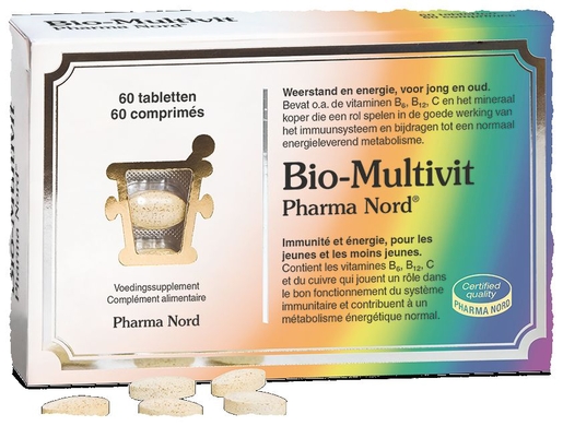 Bio-Multivitamin 60 Comprimés | Défenses naturelles - Immunité