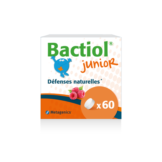 Bactiol Junior 60 Comprimés | Probiotiques - Prébiotiques