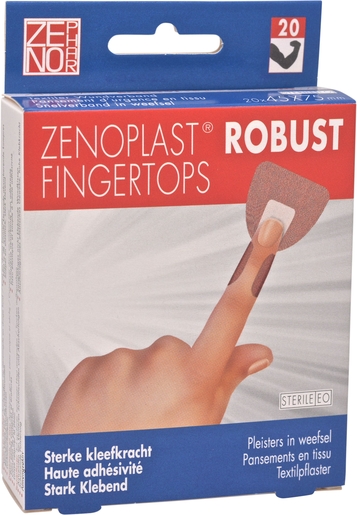 Zenoplast Robust Fingertops 20 | Pansements - Sparadraps - Bandes