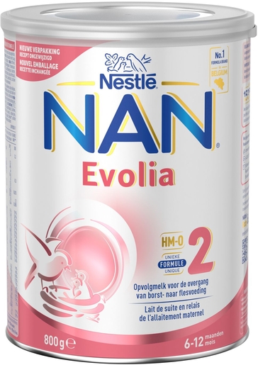 Nestlé Nan Evolia 2 800 g | Melk 2de leeftijd