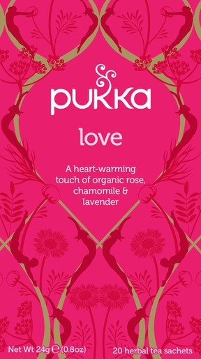 Pukka Love Bio Thee 20 Zakjes | Thee, kruidenthee en infusies