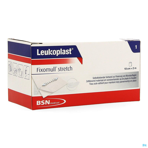 Leukoplast Fixomull Stretch 10cmx2m | Pansements - Sparadraps - Bandes