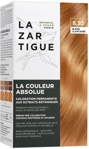 Lazartigue Couleur Absolue 8.30 Blond Clair Doré | Coloration