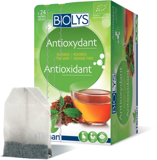 Biolys Rooibos The Vert 24 Sachets | Thés, tisanes et infusions