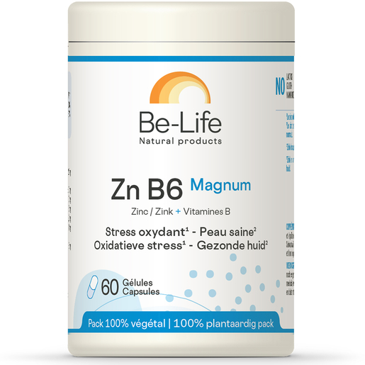 Be Life Zn B6 Magnum 60 Capsules | Stress - Ontspanning
