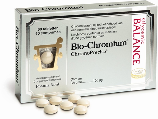 Bio-Chromium 60 Tabletten | Afslanken en gewicht verliezen