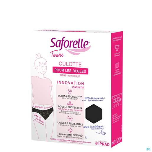 Saforelle Slip Ultra-absorberend 1ste Regels 14j | Tampons - Inlegkruisjes