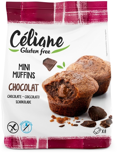 Céliane Minichocolademuffins 210 g | Glutenvrij
