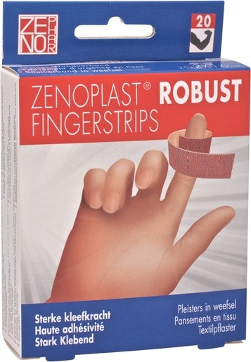 Zenoplast Robust Fingerstrips 20 | Pansements - Sparadraps - Bandes