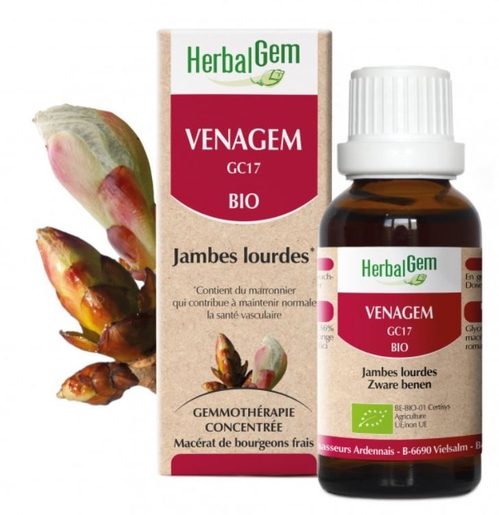 Herbalgem Venagem Bio Gouttes 30ml | Coeur - Circulation