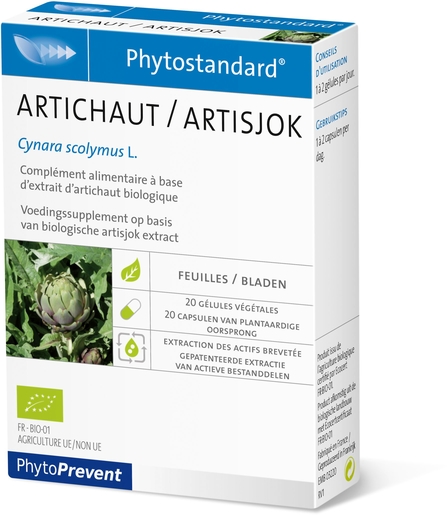 Phytostandard Artichaut 20 Capsules | Foie