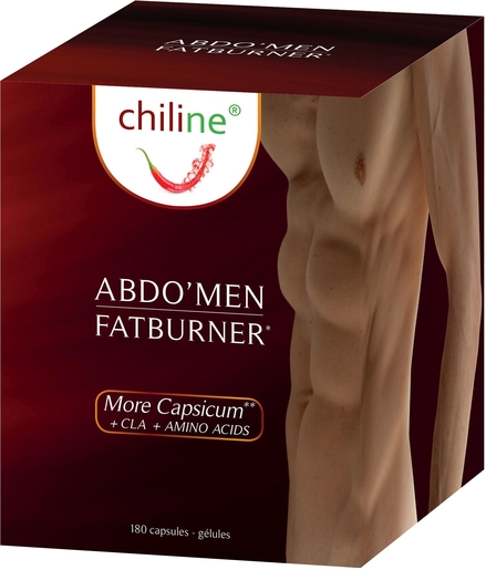 Chiline Abdo&#039;Men Fat Burner 180 Capsules | Afslanken en gewicht verliezen