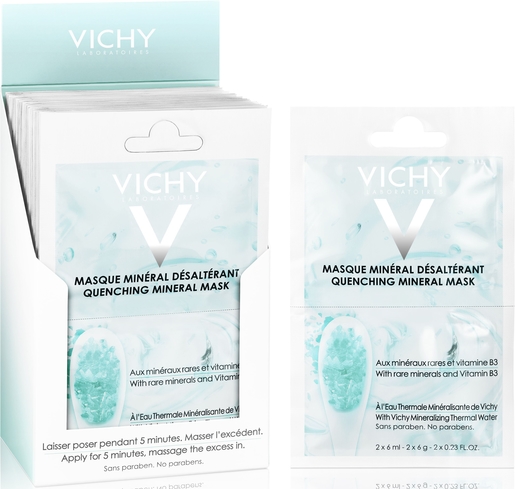 Vichy Pureté Thermale Minéral Verfrissend Masker 12ml | Maskers