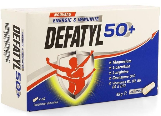 Defatyl 50+ 60 capsules | Prévention, hygiène et immunité