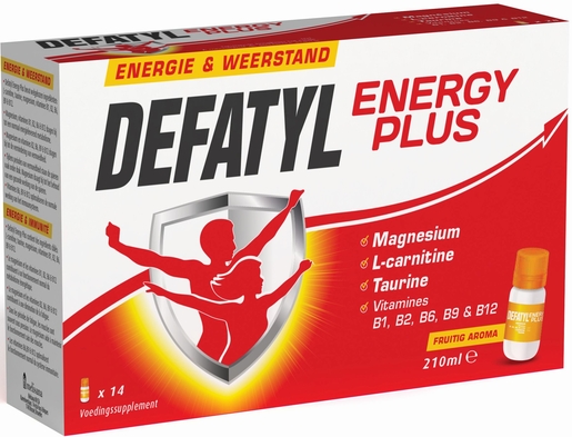 Defatyl Energy Plus 14 Flesjes x 15ml | Conditie - Energie