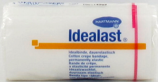 Idealast Hartm + Agrafes Blanc 10cmx5m 1 9311456 | Bandagisterie - Orthopédie