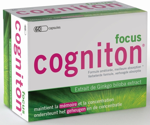 Cogniton Focus 60 Capsules | Geheugen - Concentratie