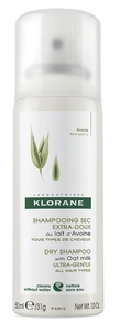 Klorane Shampooing Sec Lait Avoine Spray 50ml (nouvelle formule)