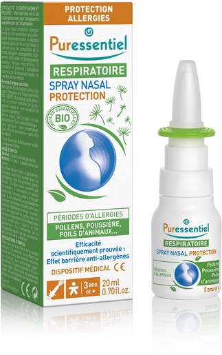 Puressentiel Respiratoire Spray Nasal Protection 20ml | Nettoyage du nez