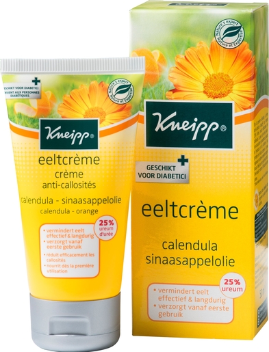 Kneipp Eeltcrème Calendula en Sinaasappel 50 ml | Eelt - Likdoorns - Eksterogen