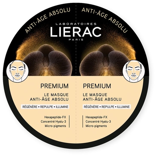 Lierac Premium Gold Mask 20 ml  | Maskers