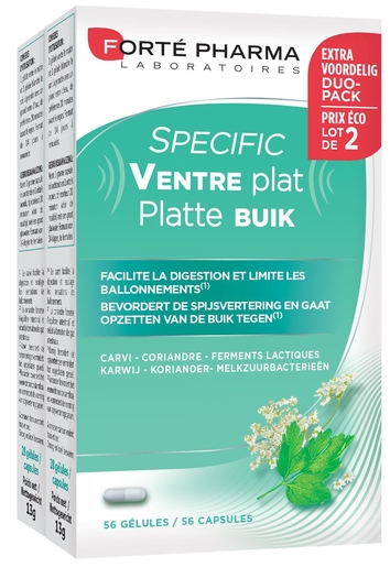 Specific Platte Buik Forte Pharma 28 Tabletten | Platte buik - Stevigheid