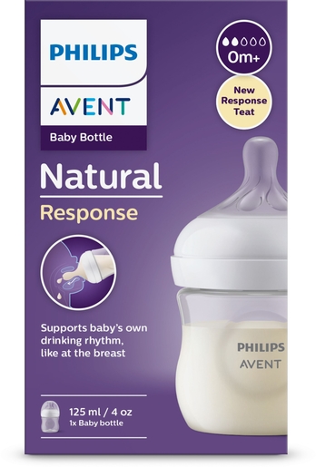 Philips Avent Natural Zuigfles 0M+ 125 ml | Zuigflessen