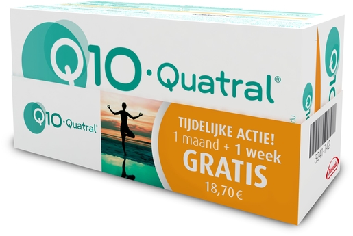Q10 Quatral 2x28 Capsules (+ 2x7 gratis capsules) | Conditie - Energie