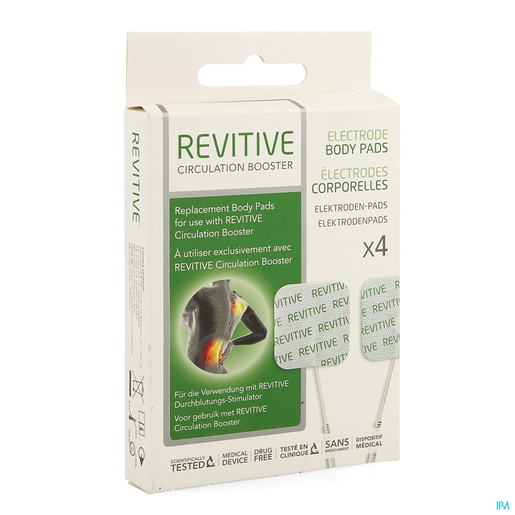 Revitive Tens Elektroden Set Van 4 Patches | Zware benen
