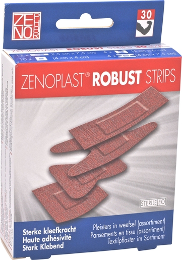Zenoplast Robust Strips 30 | Pansements - Sparadraps - Bandes