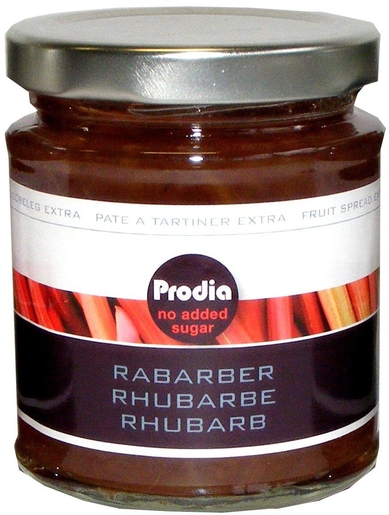 Prodia Tartinade Extra Rhubarbe Maltitol 215g | Pour diabétiques