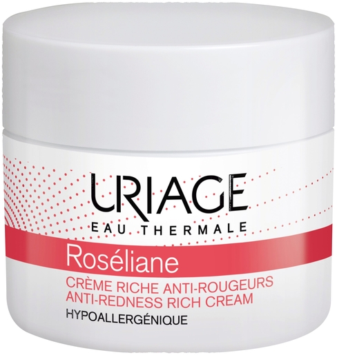 Uriage Roséliane Rijke Crème Anti-Roodheid 50ml | Roodheid - Irritaties
