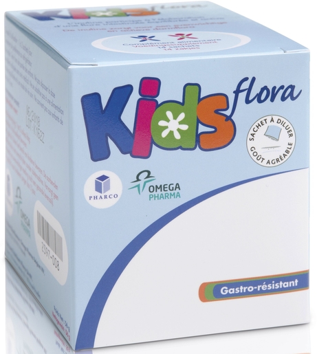 Kids Flora 14 Sachets x4g | Probiotiques - Prébiotiques
