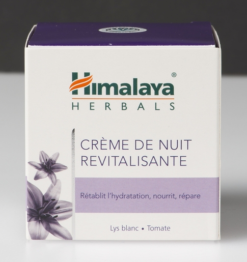 Himalaya Herbals Crème Nuit Revitalisante 50ml | Soins du visage