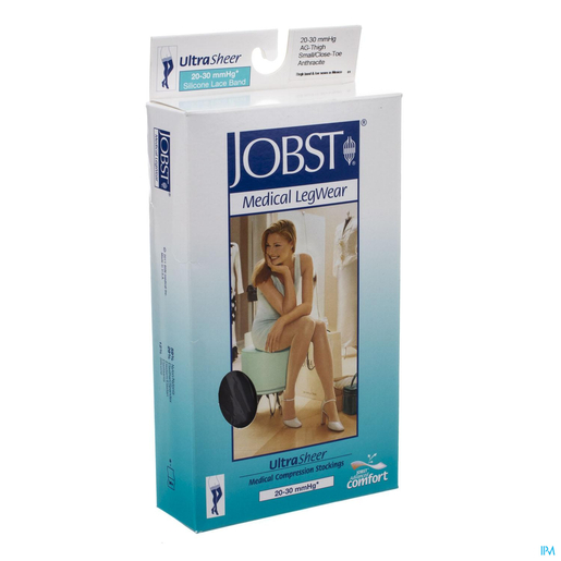 Jobst Ultrasheer Comf.c2 Bas Cuisse Anthracite S