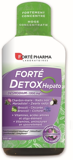 Forté Detox Hepato 500 ml | Zuiverend - Ontgiftend