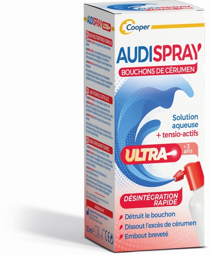Audispray Spray Ultra 20ml | Oreilles