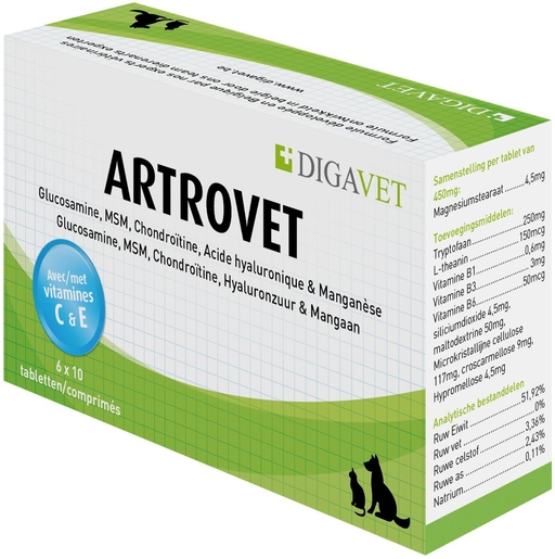 Artrovet 60 Comprimés | Articulations-muscles