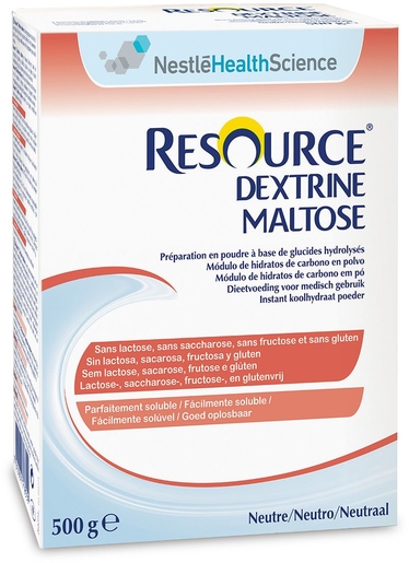 Resource Dextrine Maltose Poudre 500g | Nutrition orale