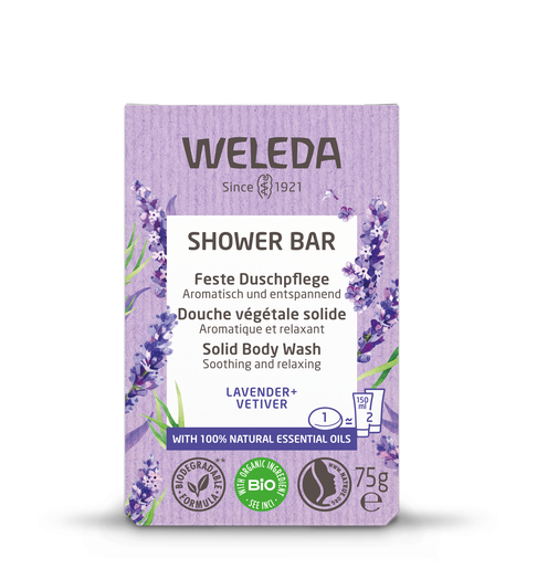 Weleda Shower Bar Ylang Ylang Iris 75 g | Shampoo