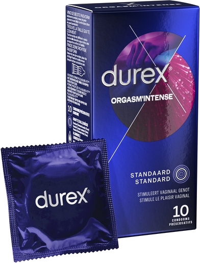 Durex Orgasm Intens 10 Condoms | Condooms